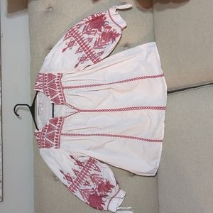 Johnny Was Workshop Embroidered Top